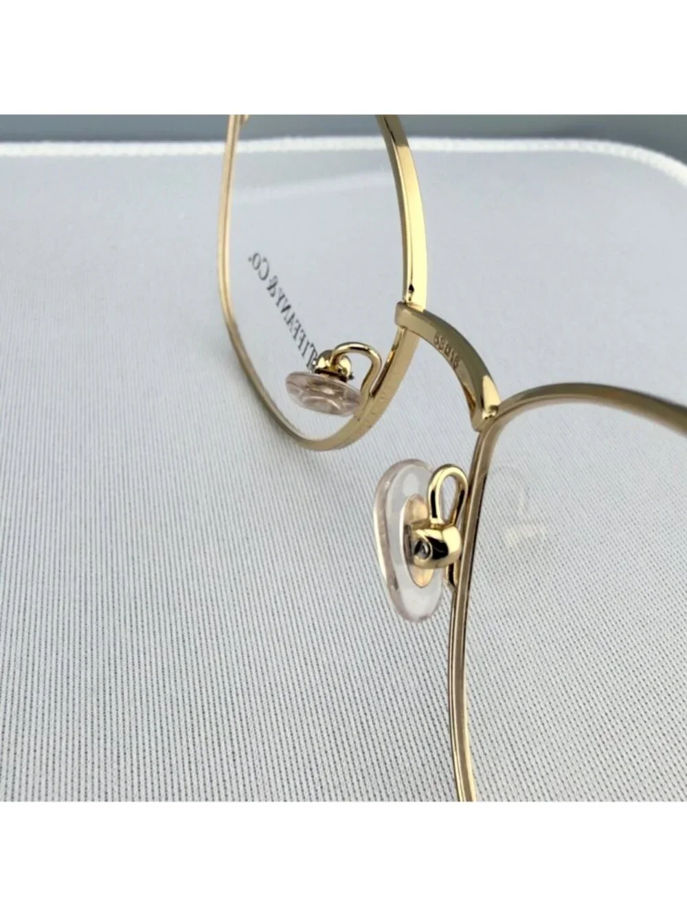 Tiffany & Co. Eyeglasses Frames TF 1136 6133 Gold Grey 53-16-140